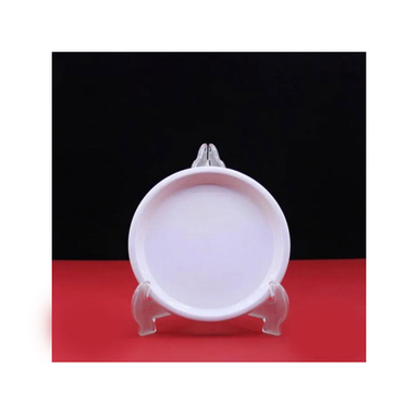 زیرگلدانی گرد سرامیکی قطر 24 سانتی متر