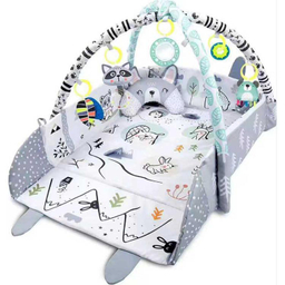 پلی جیم و تشک بازی توپ دار مدل خرگوش