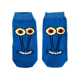 جوراب ساق کوتاه زنانه سرژه مدل 255158 باب اسفنجی رنگ آبی