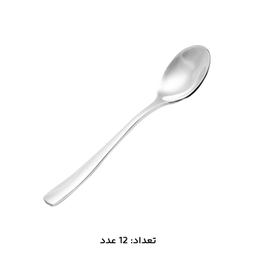 قاشق چای خوری ام جی اس مدل DF020 کد 100000005012 بسته 12 عددی