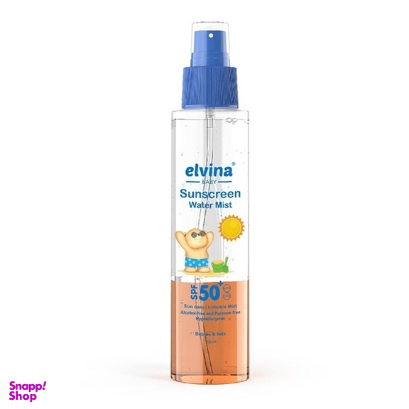 اسپری ضد آفتاب کودک الوینا مدل Bear با SPF 50 حجم 150 میلی لیتر