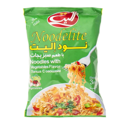 نودل با طعم سبزیجات الیت وزن ۷۵ گرم