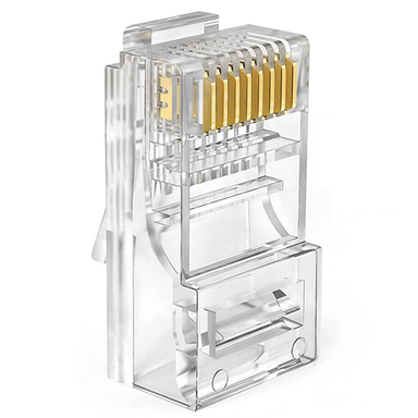 سوکت شبکه CAT6 UTP یوگرین مدل NW120 بسته 100 عددی