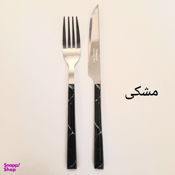 ست کاردو چنگال میوه خوری 12 پارچه وینکس مدل ماربل کد M55