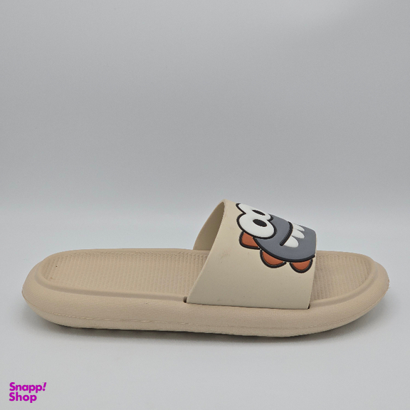 دمپایی زنانه زیتون مدل داینو کد 6799 رنگ کرم