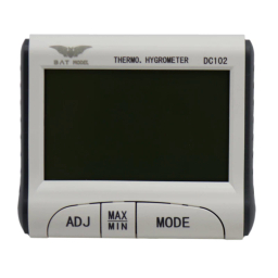 دماسنج و رطوبت سنج مدل بت کد YPSF،DC102