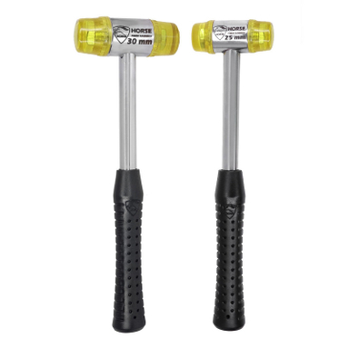 چکش فیبر هورس مدل ART-HS-2530MM وزن 650 گرم مجموعه 2 عددی