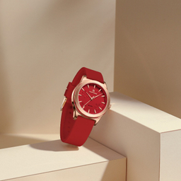 ساعت مچی عقربه ای زنانه نیوی فورس مدل NF5051 رنگ قرمز