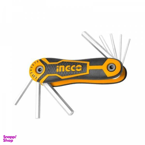 آچار آلن شش گوش اینکو کد HHK-14081 مجموعه 8 عددی