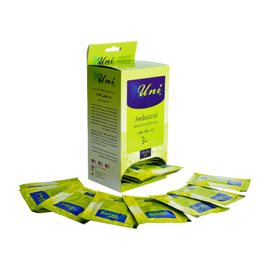 دستمال مرطوب ضدعفونی کننده یونی لد مدل روغن زیتون آنتی باکتریال بسته 40 عددی