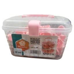 گیره لباس هوم کت کد 10467 بسته 20 عددی