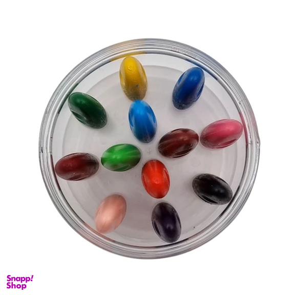 مداد شمعی 12 رنگ مدل جادویی