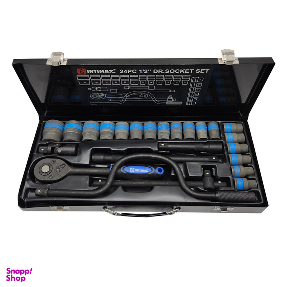 آچار بکس صنعتی اینتیمکث کد 4007 فشارقوی مجموعه 24 عددی