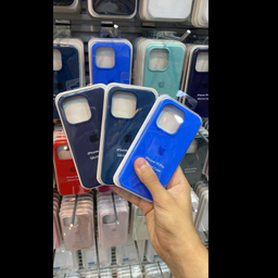 کاور گوشی موبایل مدل سیلیکونی بدون محافظ لنز مناسب اپل iPhone 15 Pro Max