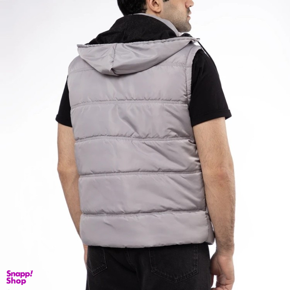 پافر مردانه مدل GD-s-17429169 رنگ طوسی روشن