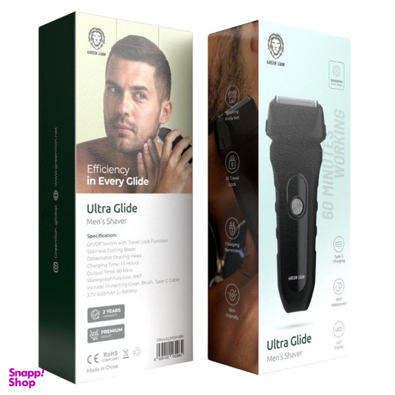 ماشین اصلاح صورت گرین لاین مدل Ultra Glide GNULGLIMSHVBK