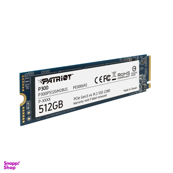 اس اس دی اینترنال پتریوت مدل P300 ظرفیت 512 گیگا بایت