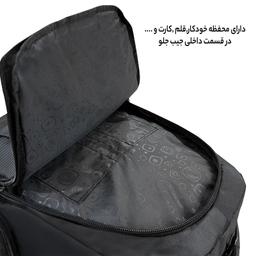 کوله پشتی لپ تاپ فوروارد مدل 006688  مناسب برای لپ تاپ 15 تا 17 اینچی