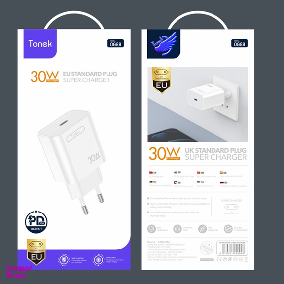 شارژر دیواری 30 وات تونک مدل OG88