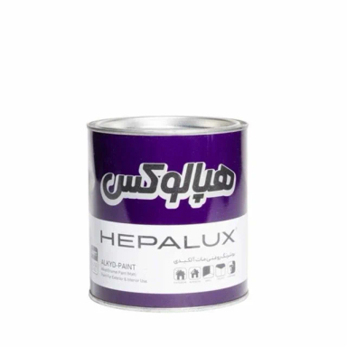 رنگ روغنی سفید مات هپالوکس کد 909 حجم 1 لیتر