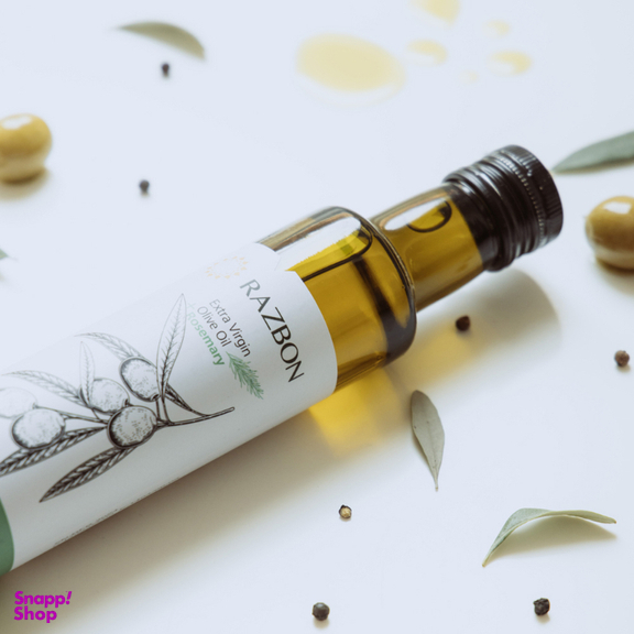 روغن زیتون فرابکر حاوی عصاره طبیعی رزماری رزبن حجم 250 میلی لیتر