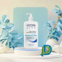 کرم مرطوب کننده و نرم کننده دست و صورت هیدرودرم Hydroderm مدل آکوا میست حجم 500 میلی لیتر