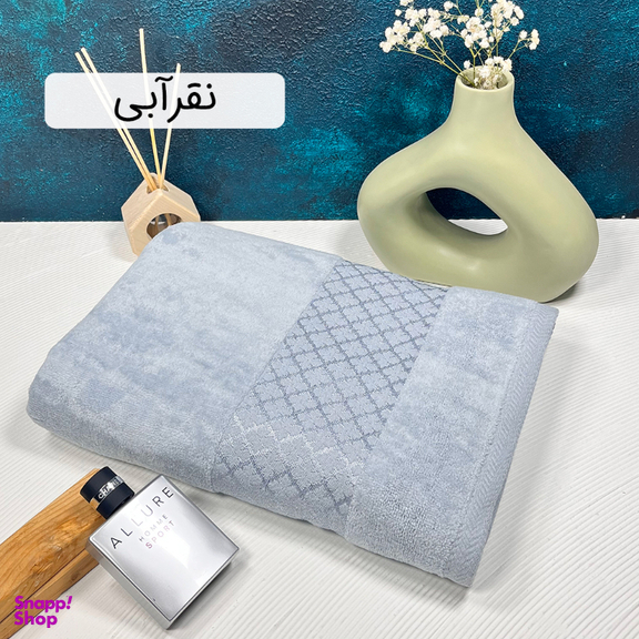 حوله استخر ایران حوله طرح ریچموند سایز 75×130 سانتی متر