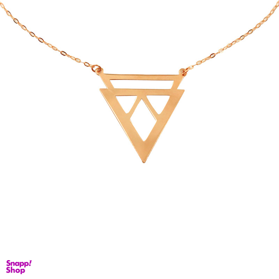 گردنبند طلا 18 عیار زنانه با طرح مینیمال طلاجات مدل طوق لیزری کد 1024