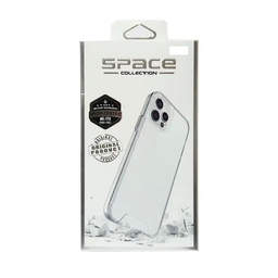 قاب ژله ای گوشی موبایل اسپیس مدل Clear مناسب برای اپل iPhone 15 Pro Max