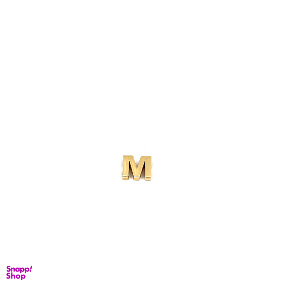 آویز طلا 18 عیار زنانه طرح حرف M کد 13600