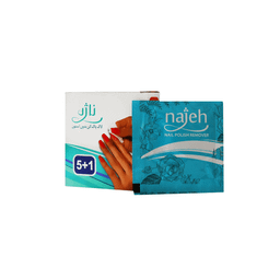 پد لاک پاک کن ناژه مدل polish مجموعه ۶ عددی