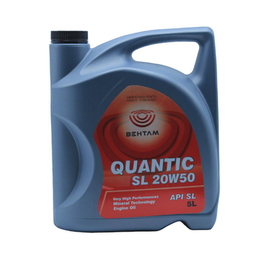 روغن موتور بهتام مدل Quantic SL 20W50 حجم 5 لیتر مناسب خودرو پژو پرشیا و پژو 405