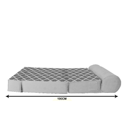 مبل تختخواب شو یک نفره نوپه هوم مدل پترن مینیمال کد P1023