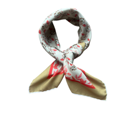 دستمال گردن زنانه گواپو مدل S55 طرح گل دار