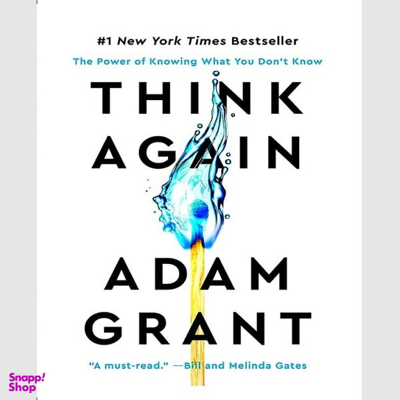 کتاب Think Again اثر Adam Grant انتشارات وایکینگ