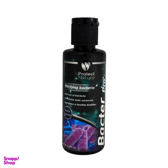 محلول باکتری ساز آب آکواریوم پروتکت مدل Bacter Pro حجم 125 میلی لیتر