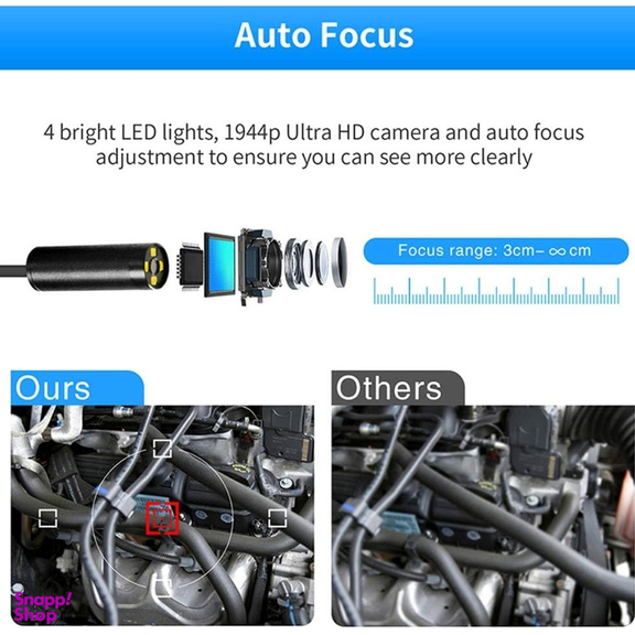 دوربین شلنگی مدل اتوفوکوس کد 5MegaPixel Full HD