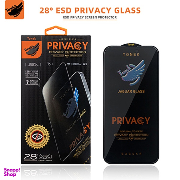 محافظ صفحه نمایش گوشی موبایل آنتی استاتیک جگوار تونک مناسب اپل iPhone 15 Pro Max