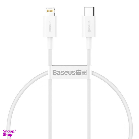 کابل دیتا Type-C به Lightning باسئوس مدل Superior Series طول 30 سانتی متر