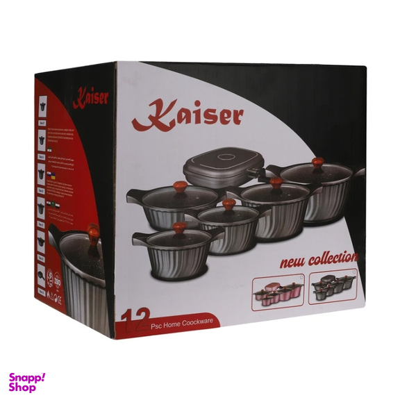 سرویس قابلمه 12 پارچه کایزر مدل new collection