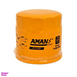 فیلتر روغن امان فیلتر مدل 0101 مناسب کوییک، تیبا، ریو، مزدا 323، ساینا پراید