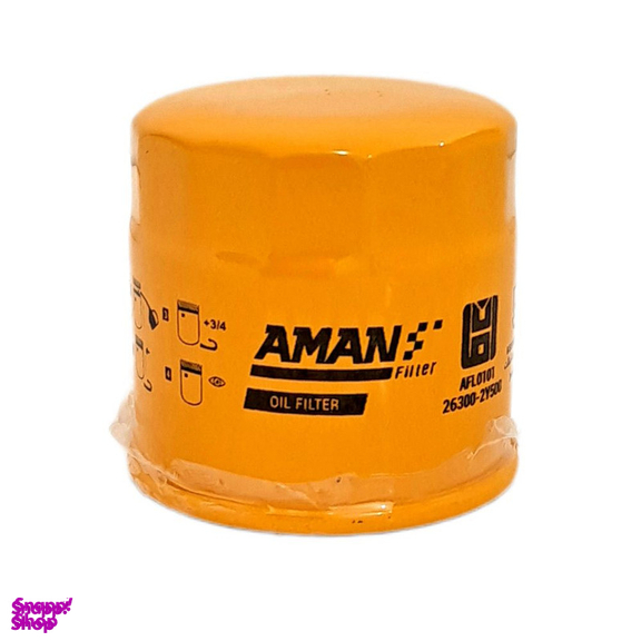 فیلتر روغن امان فیلتر مدل 0101 مناسب کوییک، تیبا، ریو، مزدا 323، ساینا پراید