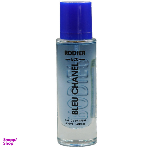 عطر جیبی مردانه رودیر مدل بلو شنل حجم 30 میلی‌لیتر