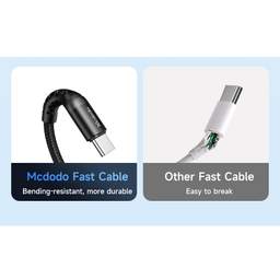 کابل تبدیل USB-C به USB-C مک دودو مدل CA-564 طول 1 متر