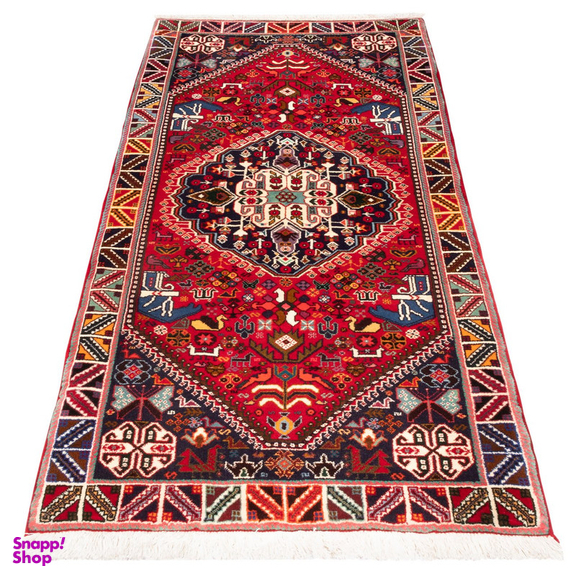 فرش دستباف کناره سی پرشیا کد 130206 سایز 150x72 سانتی متر