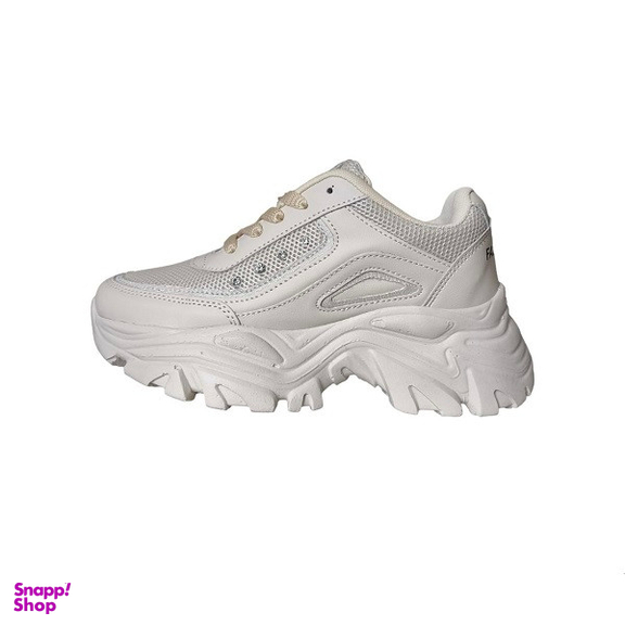 کفش راحتی زنانه مدل نگین دار کد 428 رنگ کرم