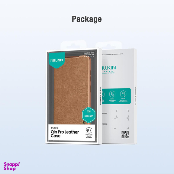 کیف کلاسوری نیلکین مدل Qin Pro مناسب برای گوشی موبایل سامسونگ Galaxy S25