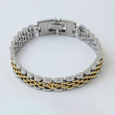 دستبند مردانه طرح رولکس کد 4041111010