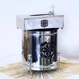 ست سطل زباله و دستمال کاغذی سالی نو کد 80015S