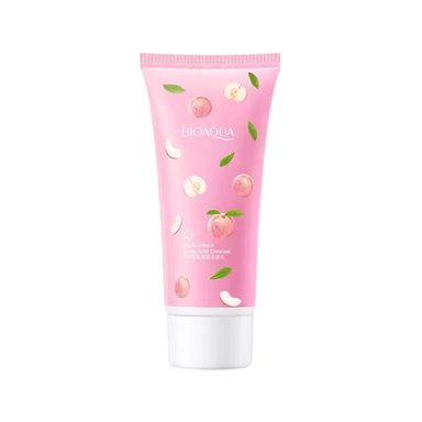 فوم شستشو صورت بایوآکوا مدل هلو و آمینو اسید حجم 100 میلی لیتر